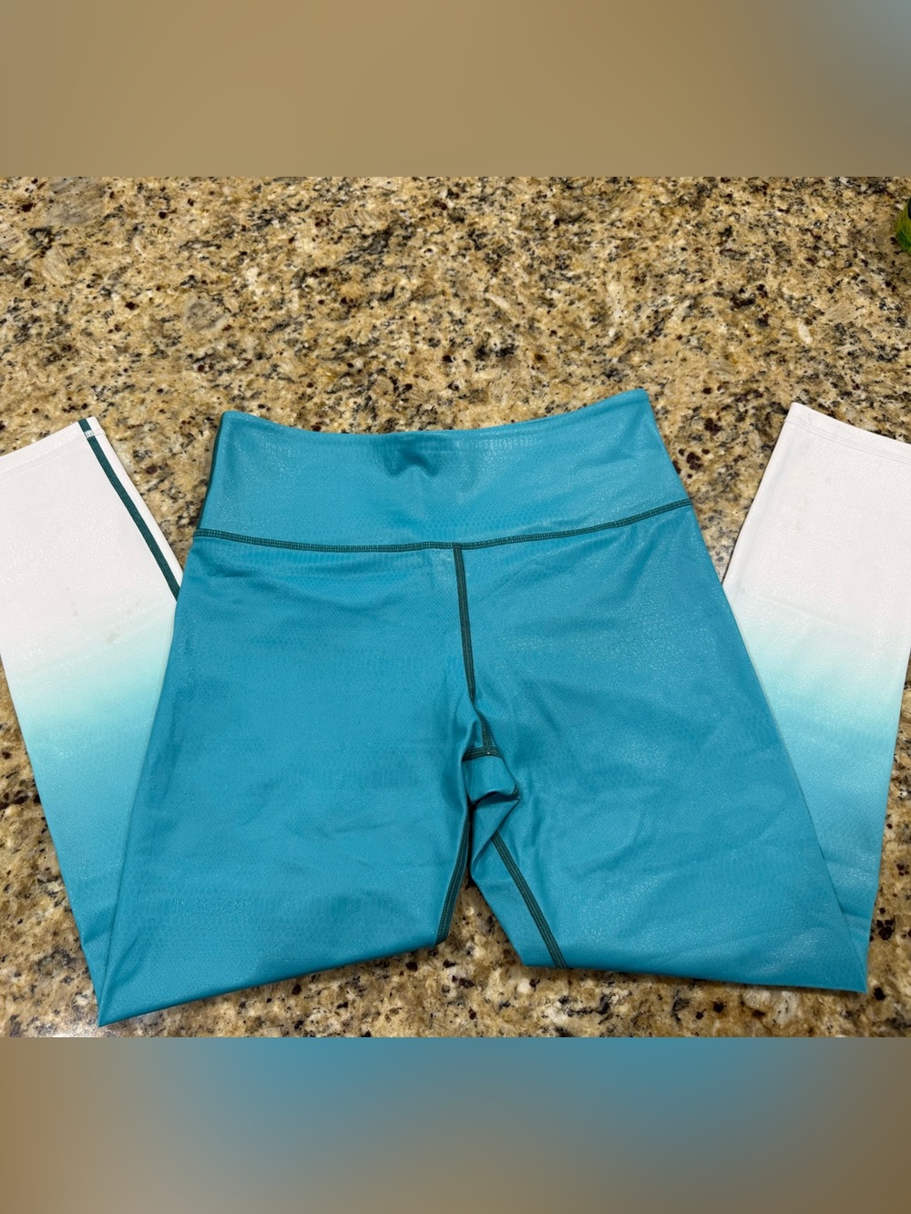 Women’s Zyia Teal High-Waist Athletic Leggings